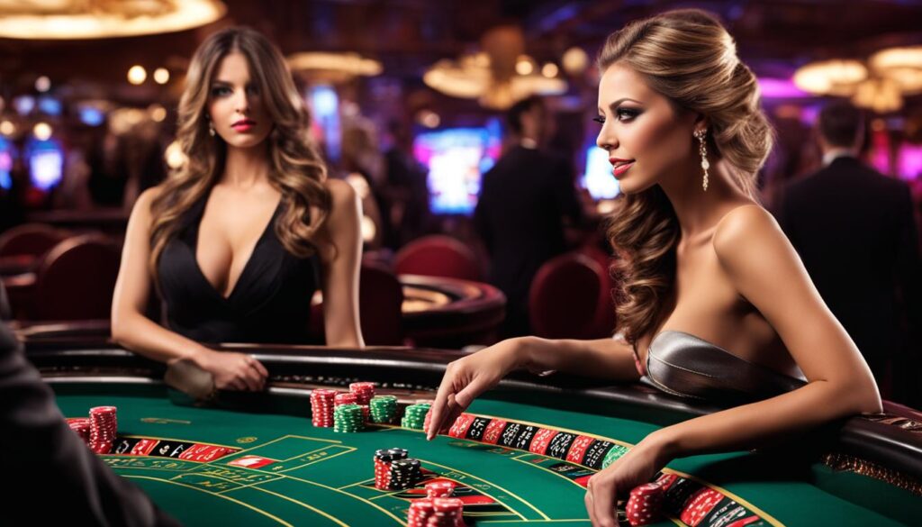 Kasino online dengan dealer langsung cantik