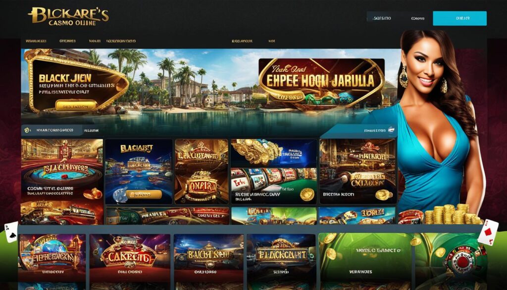 Kasino online dengan permainan kartu