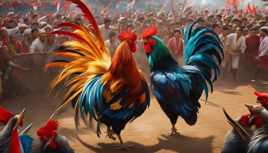 Skor sabung ayam online di Thailand