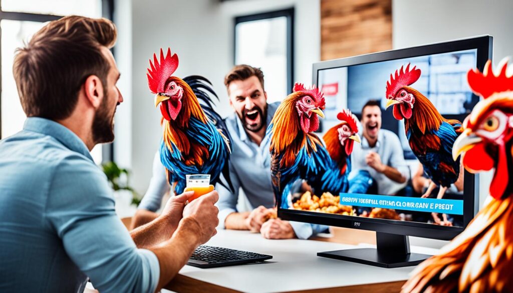 keuntungan bermain sabung ayam online