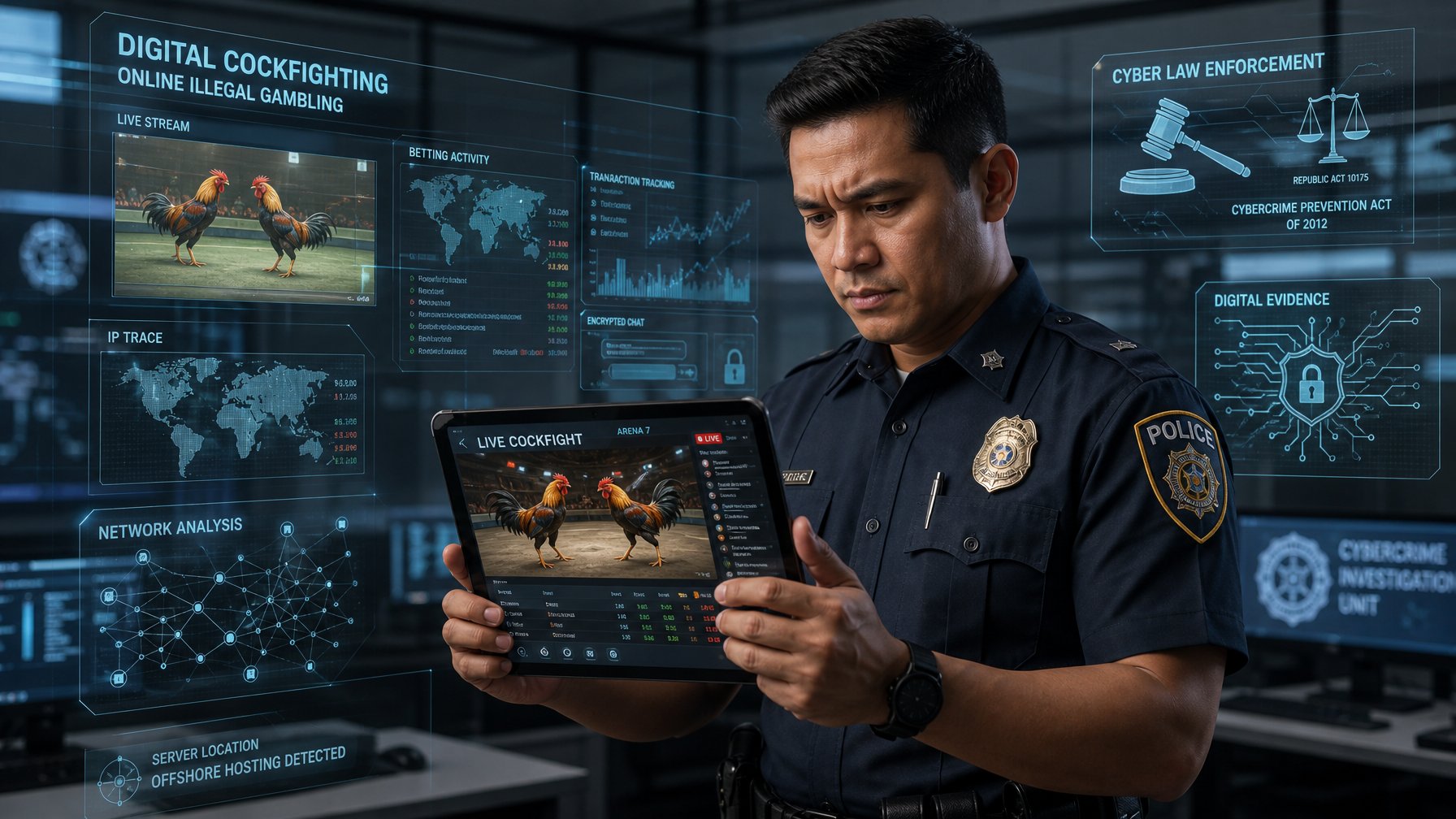 Sabung Ayam Digital dan Tantangan Penegakan Hukum dalam Era Teknologi Modern