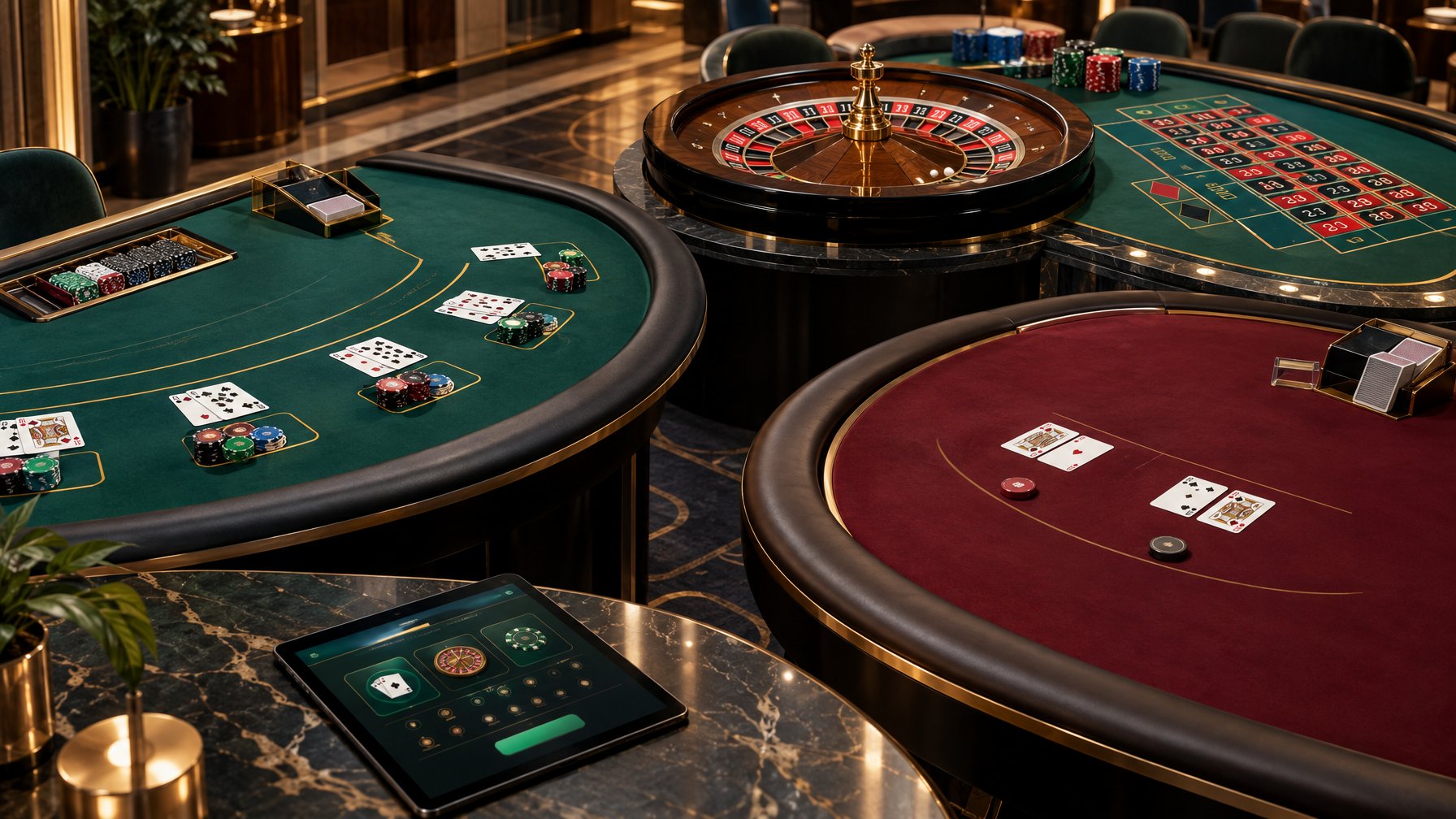 Kasino Daring 2026: Beda Blackjack, Roulette, dan Baccarat: Modal